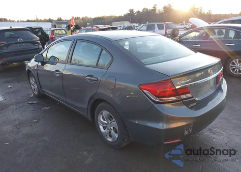 2013 Honda Civic Lx из США, поврежденный, VIN 2HGFB2F55DH541972